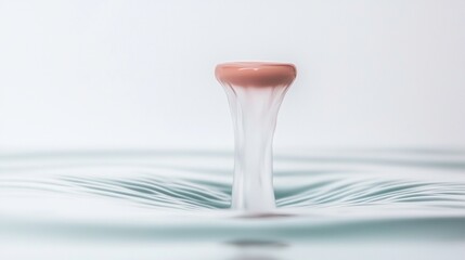 Fluid dynamics droplet