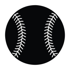baseball ball on white background