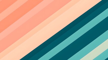 Obraz premium Angled stripes of varied colors fill the visual composition
