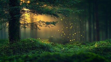 Forest Firefly Magic
