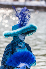 Beautiful Blue Disguise - Annecy Venetian Carnival 2013
