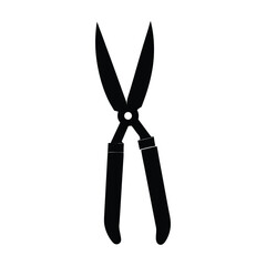 garden shears silhouette clean.