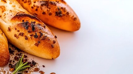 Fresh baked baguettes