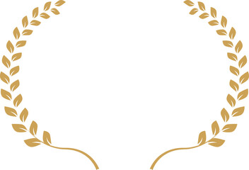 ゴールドの月桂冠