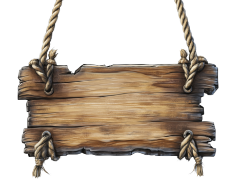 old wooden sign