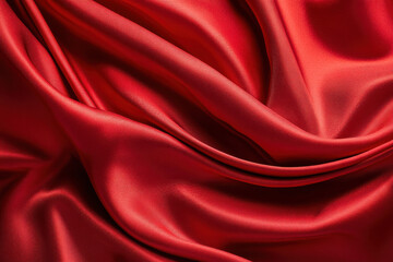 Obraz premium Red satin background