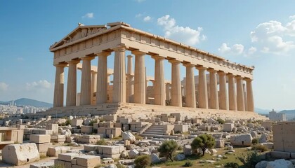 Fototapeta premium Athens Acropolis Greece Ancient City