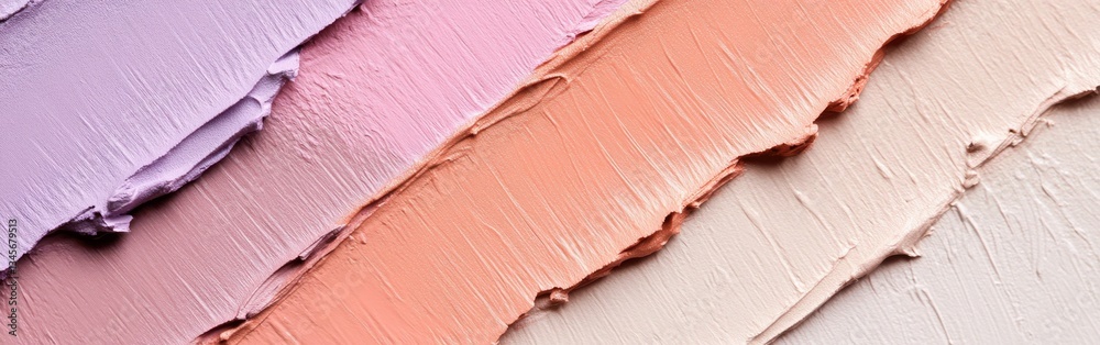 Aufkleber soft pencil strokes create soothing layers of muted peach and lavender hues, showcasing delicate tex