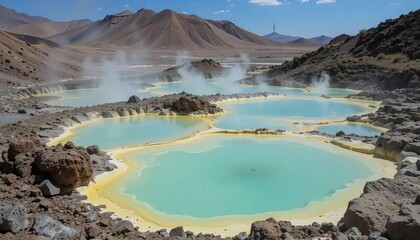 Ethiopian Danakil Depression Sulphur