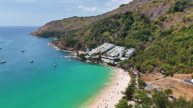 Aerial View of Nai Harn Beach