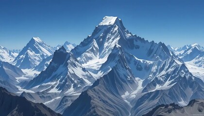 Obraz premium Himalayan Mountains Everest