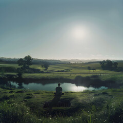 The Powerful Benefits of Meditation and Mindful Practices Amidst Natural Serenity