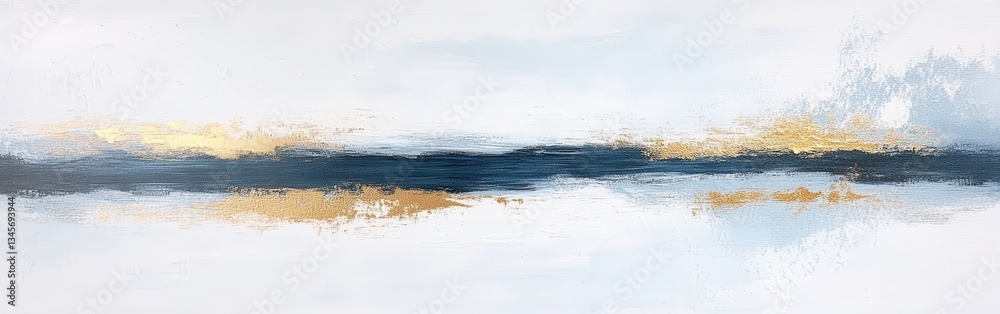 Aufkleber delicate pencil strokes create an abstract white canvas with soft hues and elegant lines blending be