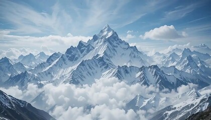 Obraz premium Mountain View Himalayas Nepal