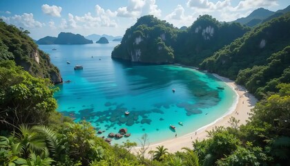 Fototapeta premium Palawan Philippines Hidden Lagoon