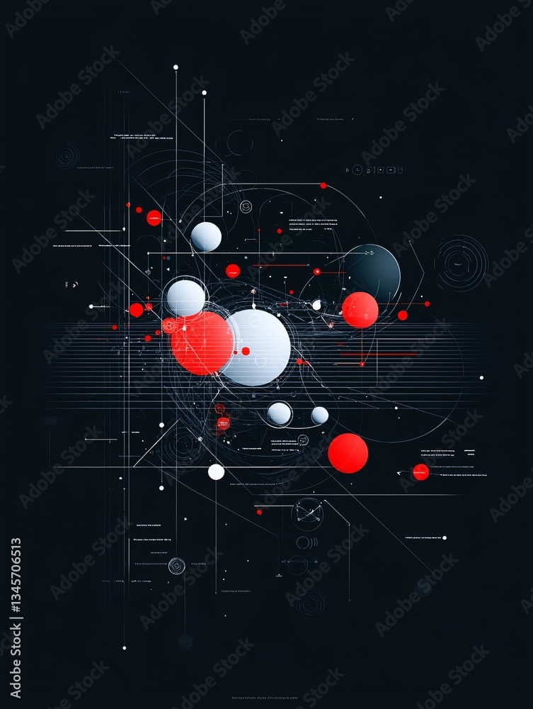 Poster animated gif of a website loading screen, engaging user interface design, interactive web experience