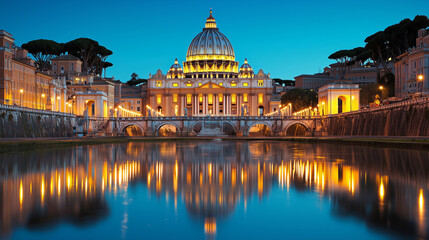 Fototapeta premium Blockchain Technology Concept with a Decentralized Digital Ledger