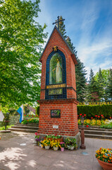 Basilica of the Nativity of the Blessed Virgin Mary in Gietrzwałd, Warmian-Masurian Voivodeship, Poland
