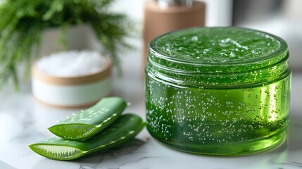 Fresh Lime Slices in a Jar with Winter Decorations