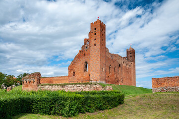Ruins of Radzyń Chełmiński Castle, Kuyavian-Pomeranian Voivodeship, Poland

