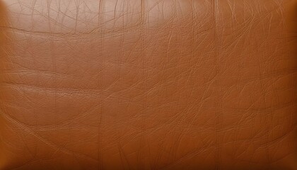 Fototapeta premium Elegant Tan Leather Texture with a Smooth and Sophisticated Finish