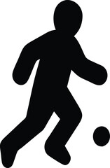 football player icon vector design