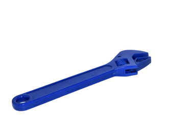 a plastic toy in the shape of a wrench