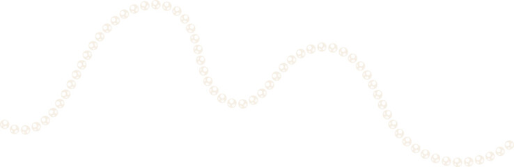 Coquette curved pearl