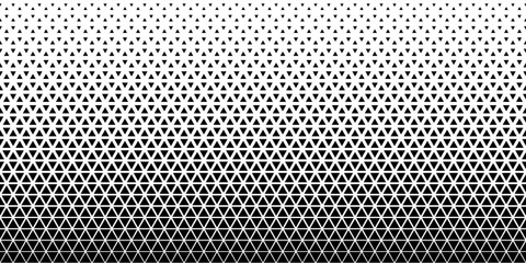 Black and white geometric triangle pattern