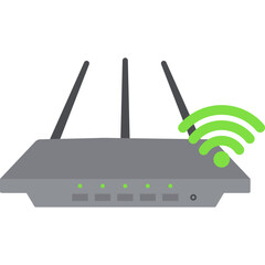 Wifi Router Illustration