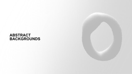 Simple modern white grey abstract background