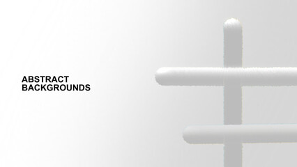 Simple modern white grey abstract background