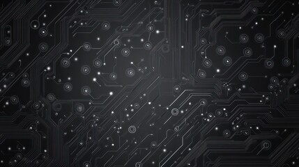 Circuit board pattern, dark background, electronic technology, for technology use