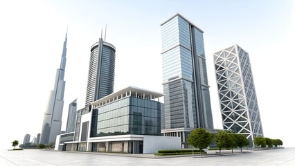 modern office building