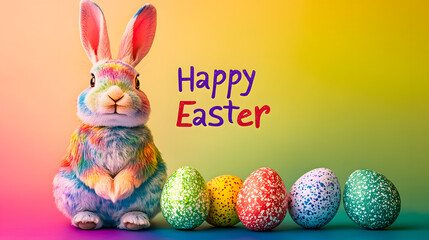 easter, bunny, egg, holiday, spring, decoration, celebration, toy, color, colorful, tradition, easter egg, pink, seasonal, cute