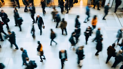 Bustling Art Event with Networking Opportunities