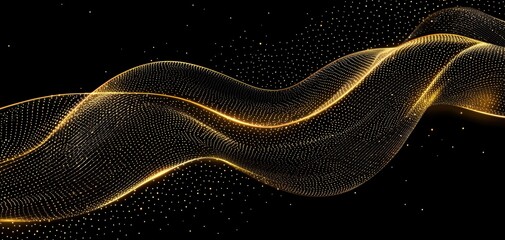 Seamless glowing interstellar light ribbons forming pulsating sacred energy circuits, cybernetic sacred geometry pattern, refined high-tech divine refinement