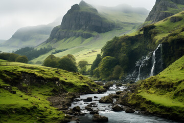 mist in Wales weaves a spellbinding tapestry of ancient tales, painting a vivid portrait of a land brimming with mountains, cascading waterfalls, and a timeless allure that lingers in hearts of all wh