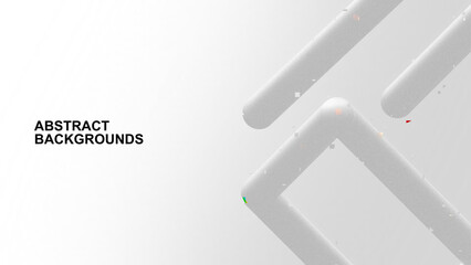 Simple modern white grey abstract background