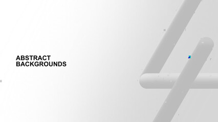 Simple modern white grey abstract background