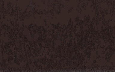 Brown texture with small graphic elements. Stylized earthen surface. Background, wallpaper, textured surface. Vector illustration
