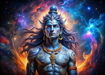 Surreal Mahadev Tattoo Designs: Cosmic Ink & Mystical Art