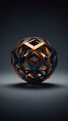 Abstract geometric shapes for minimalist logo