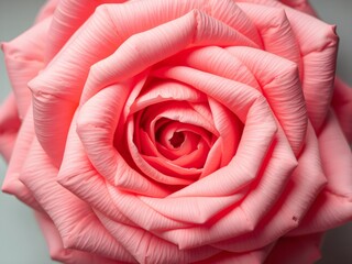 Obraz premium top-down view of a rose petal arrangement