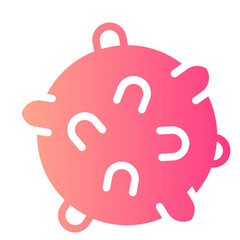 Ball gradient icon