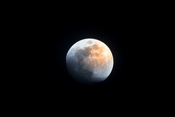 Lunar Eclipse: Night Sky Celestial Event.