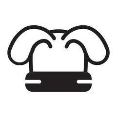 Winter Hat  glyph icon