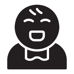 Baby  glyph icon