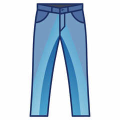 slim fit jeans with subtle fading 