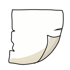 blank old note paper 